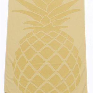 Ananas Desenli Peştemal Sarı Ananas Desenli Peştemal Sarı