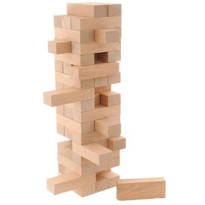 Çocuklar İçin Ahşap Kule Oyunu Jenga Çocuklar İçin Ahşap Kule Oyunu Jenga