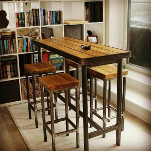 Bar Tipi Masa ve Sandalye Takımı Bar Tipi Masa ve Sandalye Takımı