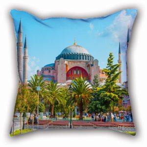 Ayasofya Dekoratif Yastık Kırlent Kılıfı Ayasofya Dekoratif Yastık Kırlent Kılıfı